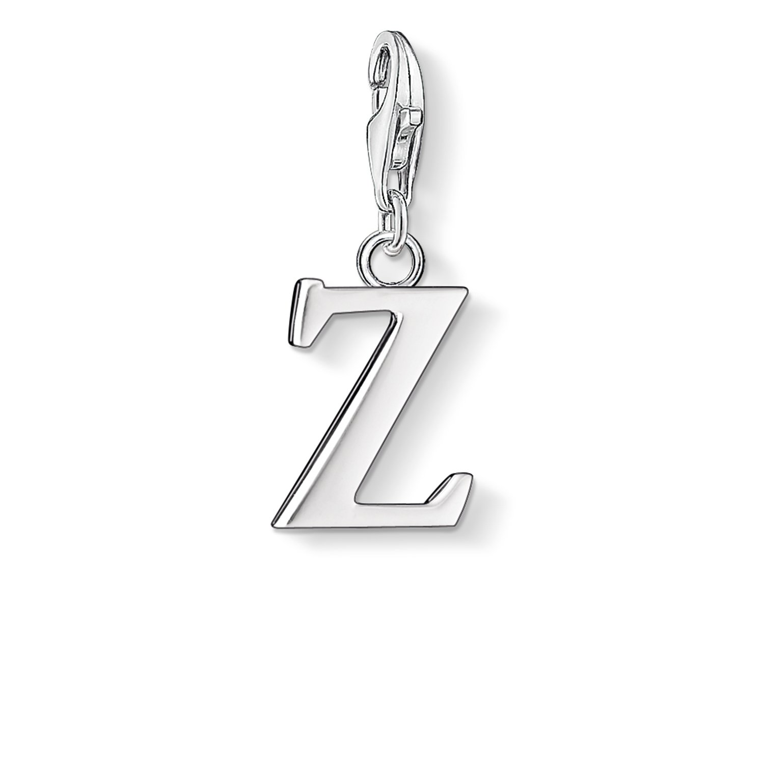 Thomas Sabo Women Charm Pendant Letter A-Z Charm Club Silver 925 Sterling Silver, Letter Z โ image 1
