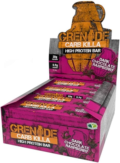 Grenade Carb Killa High Protein And Low Carb Bar 12 X 60 G Dark