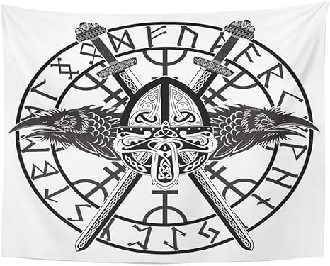 Amazon Co Jp Emvency タペストリー 曼荼羅 60 X 80インチ サタン バフォメット スター リバースペンタグラム サタニックサイン ゴシックスタイル お守り 占星術 装飾 壁掛け リビングルーム 寝室 寮用 60 Lx80 W イエロー ホーム キッチン