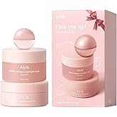 Abib Pink Me Up PDRN 3 Step Glow Kit | Overnight Firming Jelly Mask, PDRN Retinal Eye patches, PDRN Lip Mask | Mothers Teen Korean Skincare Set for Glass Skin, Birthday Gifts for Women
