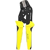Meterk Crimping Tool Wire Crimpers With Carbon Steel Support Crimping Range Comfort Grip Terminals Connectors Ratcheting