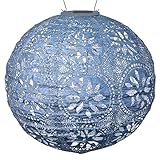 Allsop &nbsp;31836 Boho Globe Handmade LED Outdoor Solar Lantern, 12X12