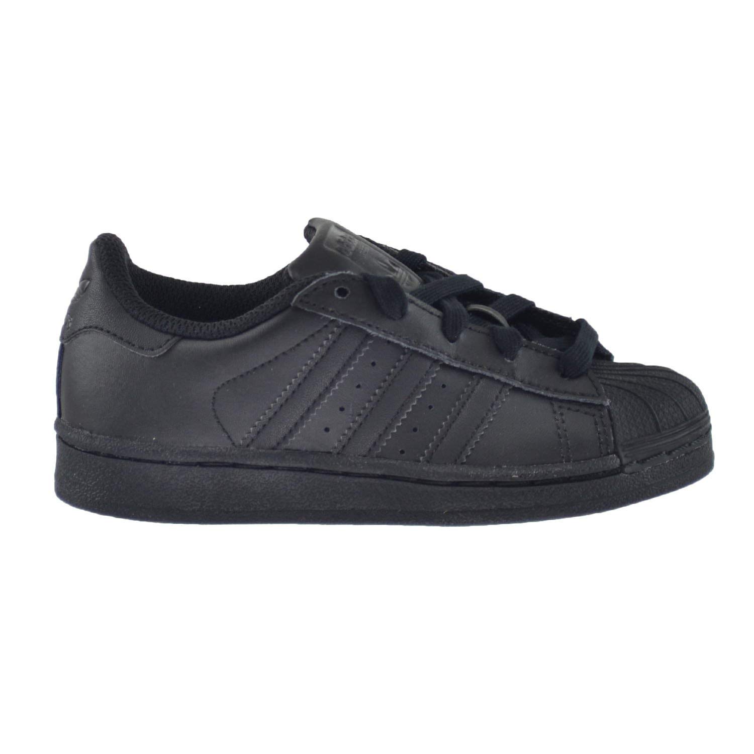 adidas superstar core black white