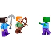 LEGO Minecraft Combo Pack - Steve, Alex, and Zombie Minifigures
