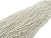 CleverDelights 2.4mm Ball Chain Necklaces - Shiny Silver Color - 20 Pack - 24 Inch Length