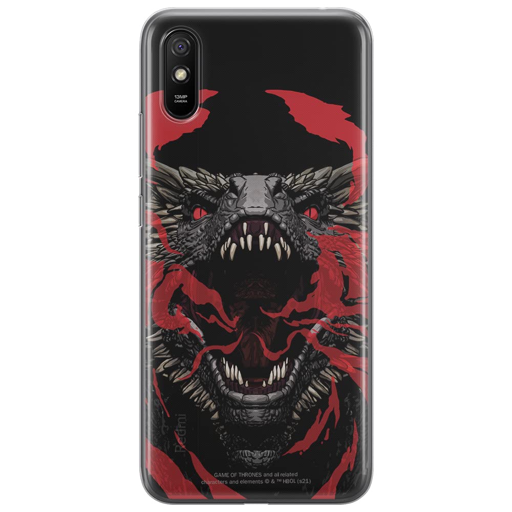 ERT GROUP mobile phone case for Xiaomi REDMI 9A original and officially Licensed Game of Thrones pattern 004 optimally adapted to the shape of the mobile phone, case made of TPU