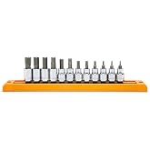 GEARWRENCH 12 Pc. 3/8" Drive Hex Bit Socket Set, Metric - 80580