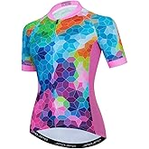 Cycling Jersey Women, Road & Mountain Ladies Bike Shirt, Bicycle Biking Tops S-3xl