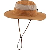 Home Prefer UPF 50+ Men's Sun Hat Wide Brim Bucket Hat UV Protection Hat for Mens Womens Beach Safari Gardening Golf Fishing