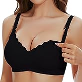 Dresime Nursing Bras for Breastfeeding Seamless Maternity Bra Ultra Comfort Pregnancy Sleep Bralette for Women