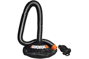 WORX WA4054.2 LeafPro Leaf Collection System for WORX Blower/Vac with up to a 5” Diameter Tube