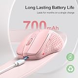 TECKNET Bluetooth Mouse Tri-Mode 4800DPI Rechargeable 6 Buttons Silent view 2