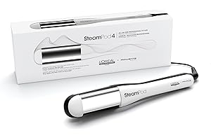 L'Oréal Professionnel SteamPod 4.0, Steam Hair Straightener & Styling Tool, Smoother Hair, Less Damage, Faster Styling & Long