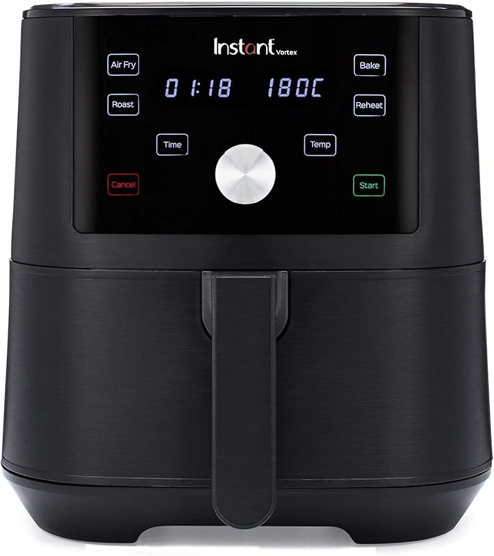 Vortex 4 en 1 Freidora de Aire Digital Antiadherente con Temporizador y Función de Horno y Calentador, 1.700 W – 5,7 L