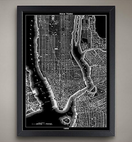 New York City Map Print, Home or office Decor