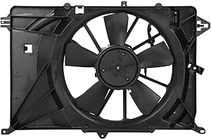 SCITOO 624520 Radiator Cooling Fan Compatible for 2017-2021 for Jeep for Compass