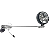 Unity 218010-0002 Spotlight Assembly for 2020 and Beyond Ford Explorer and Police Interceptor Utility SUV LH 6in S04 Head with 100W H3 Halogen Bulb Included, Black