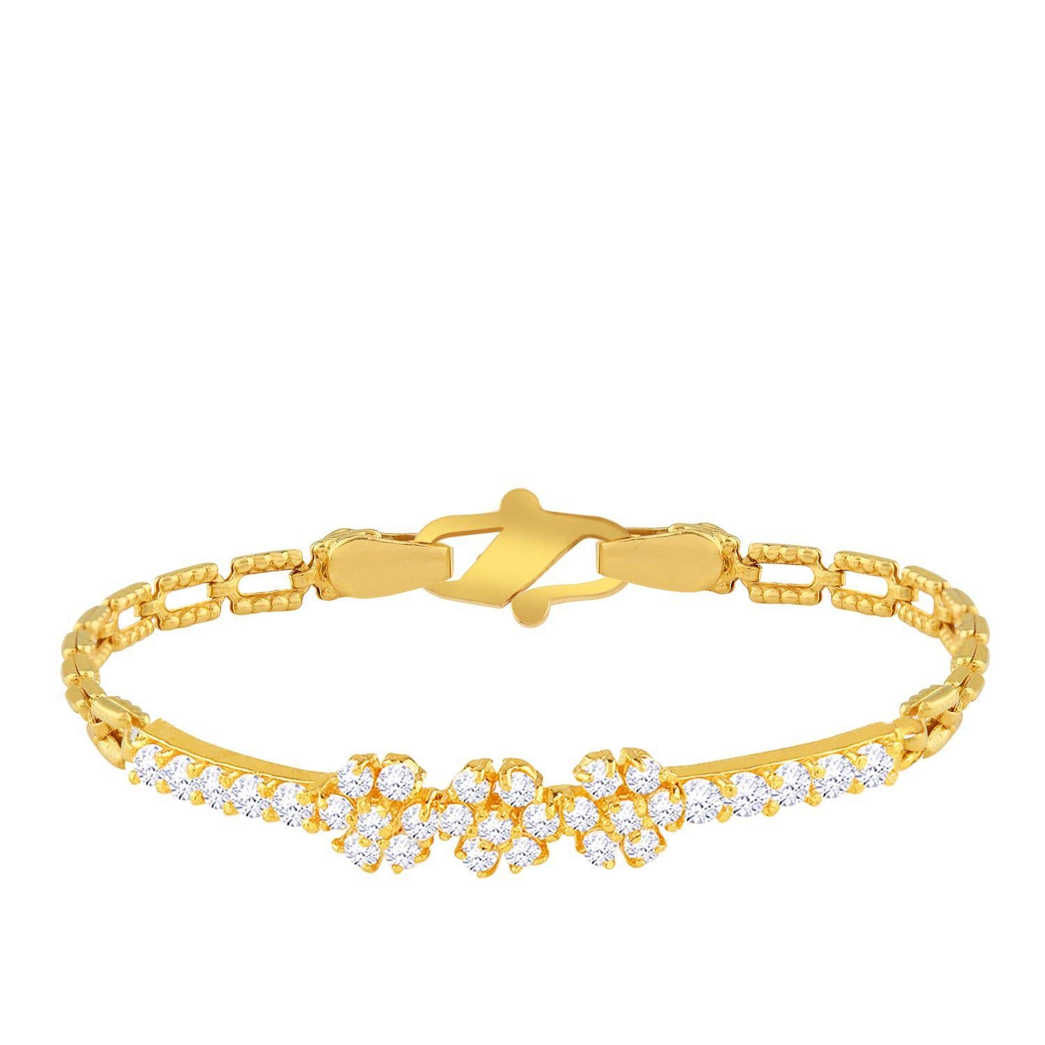 Buy Malabar Gold And Diamonds 22k 916 Yellow Gold Bracelet For Girls At Amazon In