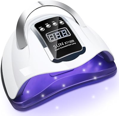 LKE UV LED Nail Lamp 320W Professional Gel Dryer 66 LEDs Auto Sensor 4 Timers