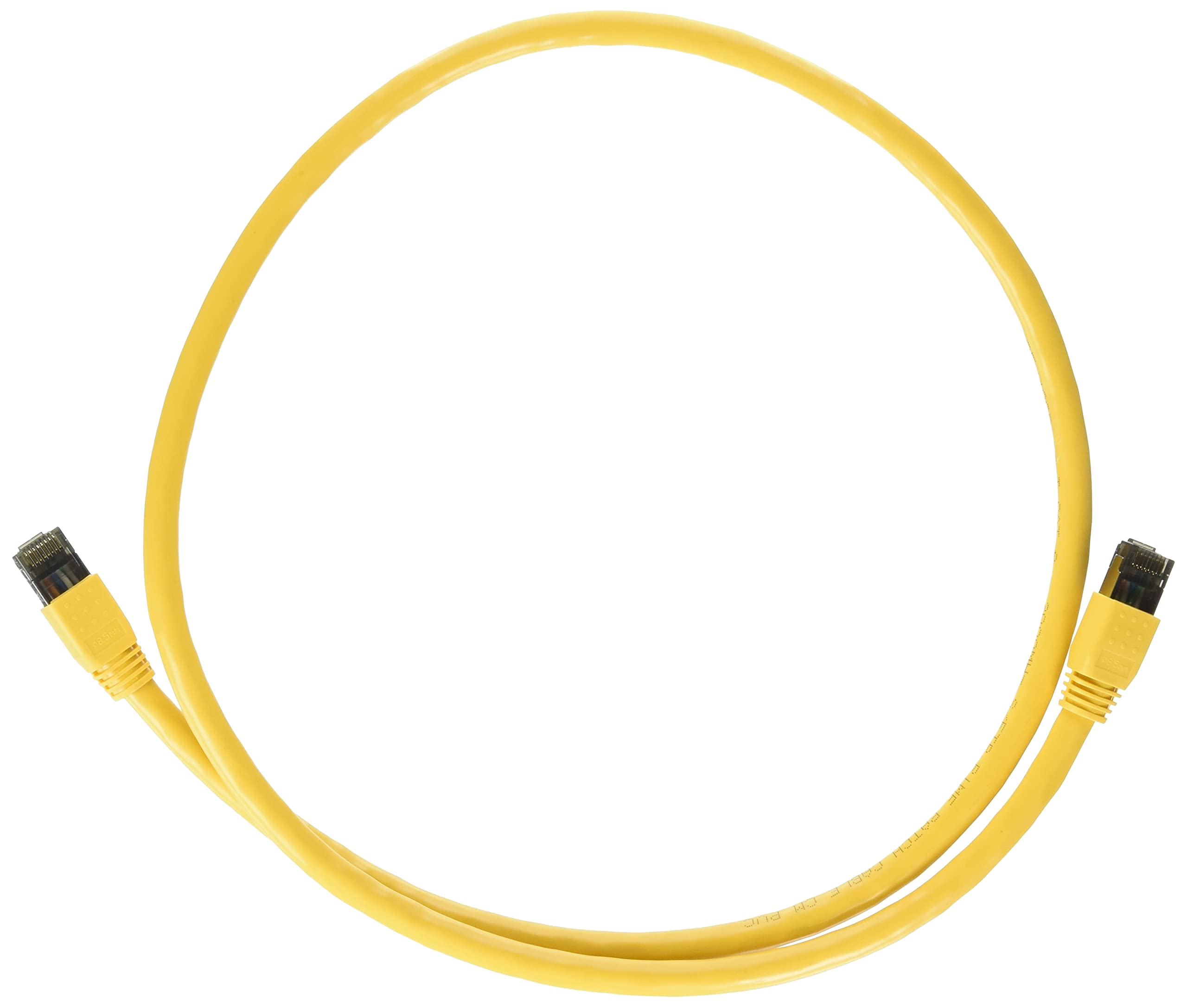 Nippon Labs 3Ft Cat.8 S/FTP Ethernet Network Cable 2GHz 40G Yellow