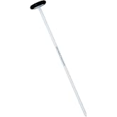 EMI Diagnostic Queen Square Reflex Hammer for Medical Exams, Nerve Testing, and Physical Therapy (White handle)