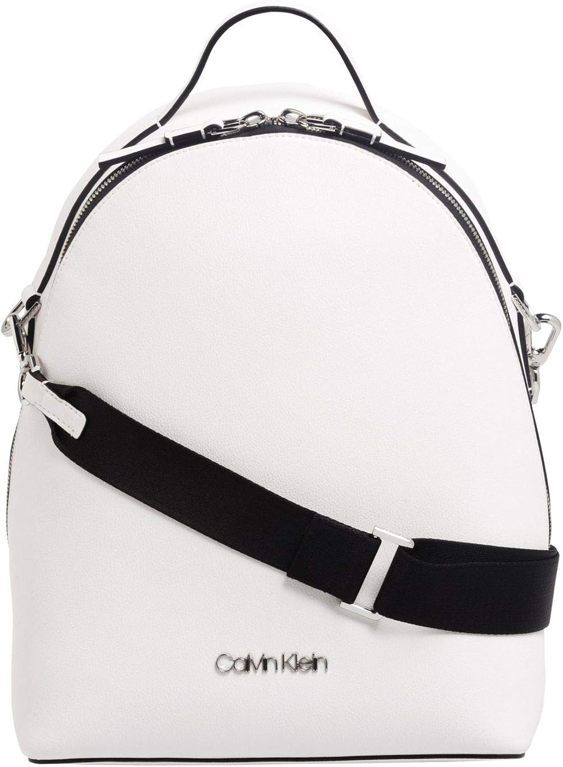 calvin klein strap backpack