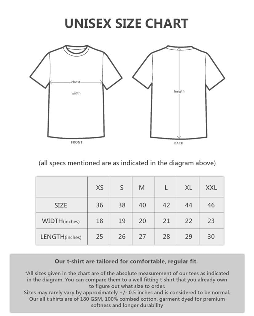 printbharat unisex cotton half sleeve t-shirt