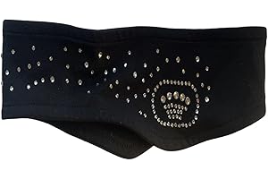 Fenteer Kids Figure Skating Headband Hair Band, Anti Slip Breathable Warm Sweatband, Sweat Absorbing for Cycling Exercise Yog