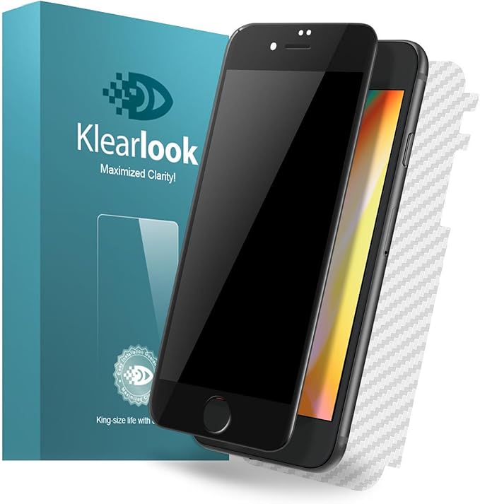 Amazon Klearlook I Phone 8 I Phone 7用 プライバシー防止系列 2 5d曲面まで保護 強化ガラス液晶保護フィルム 硬度9h 指紋防止 全面フルカバー 2 5d覗き見防止強化ガラス液晶面1枚 背面1枚 I Phone 8 I Phone 7 ブラック スクリーンプロテクター 通販