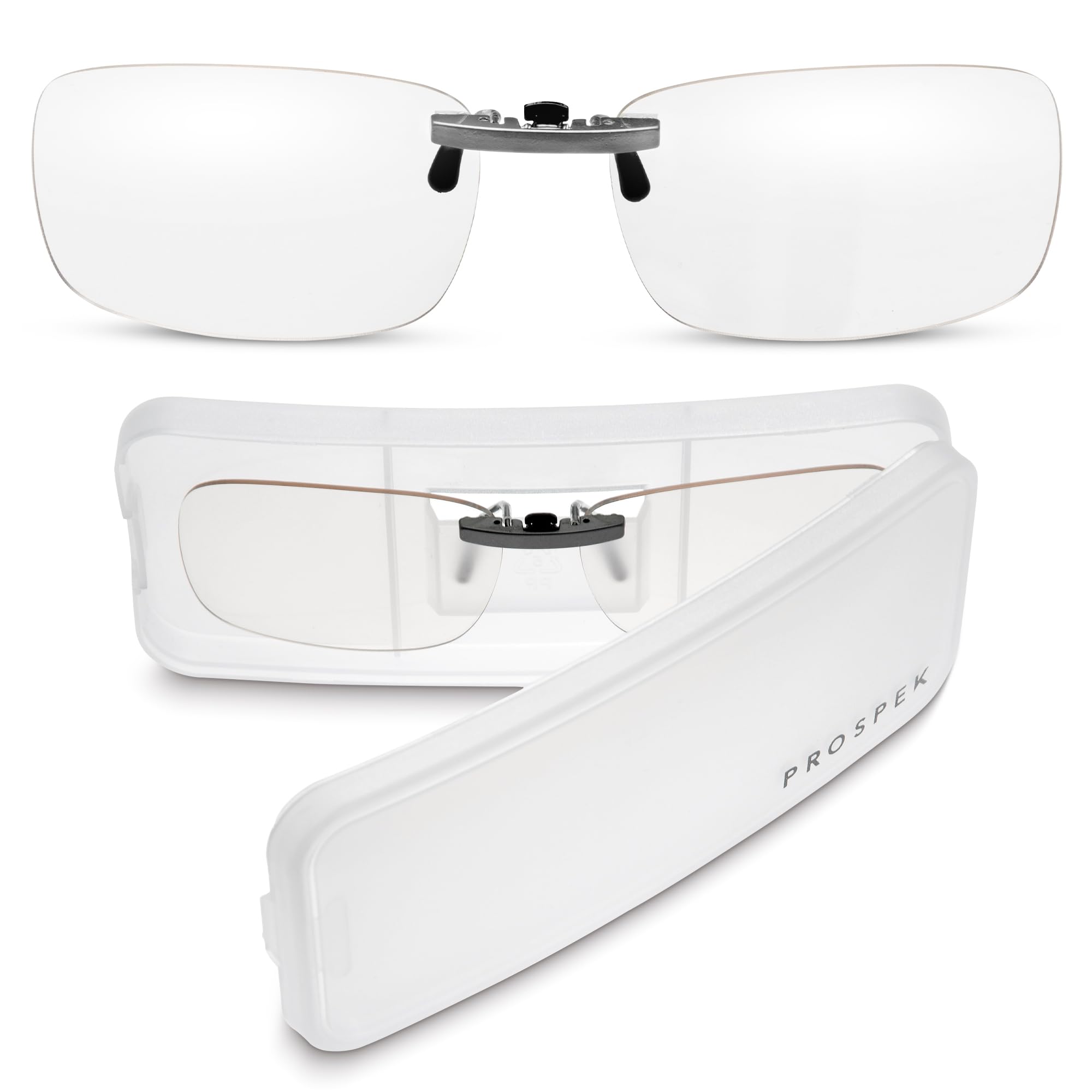 Prospek Computer Glasses - Blue Light Blocking Clip on - Professional