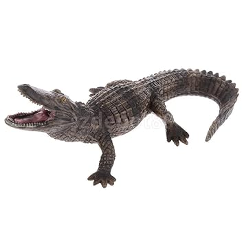 large plastic crocodile toy