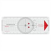 Liquidraw Marine Navigation Portland Course Plotter and Protractor Sets | For Sailing, Chart Work and Navigational Plotting, with Acrylic Plotting Tools and Divider Options