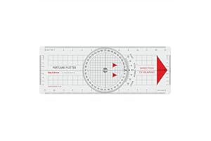 Liquidraw Portland Course Plotter Navigation Divider Marine Nautical Protractor