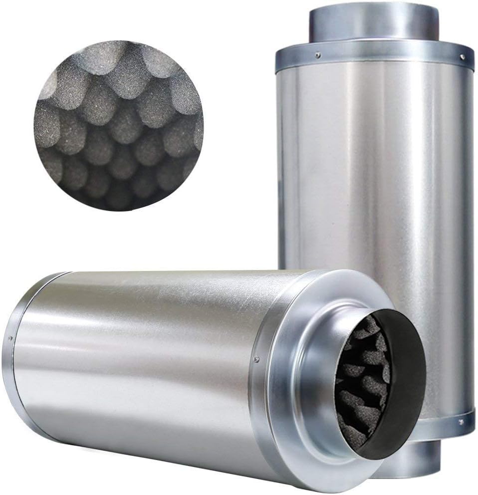 VIVOSUN 6 Inch Noise Reducer Silencer for Inline Duct Fan