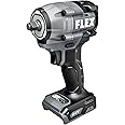 FLEX 24V Brushless Cordless 3/8-Inch 450 Ft-Lbs Torque Compact Impact Wrench Tool Only, Battery and Charger Not Included - FX1431A-Z