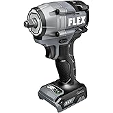 FLEX 24V Brushless Cordless 3/8-Inch 450 Ft-Lbs Torque Compact Impact Wrench Tool Only, Battery and Charger Not Included - FX1431A-Z