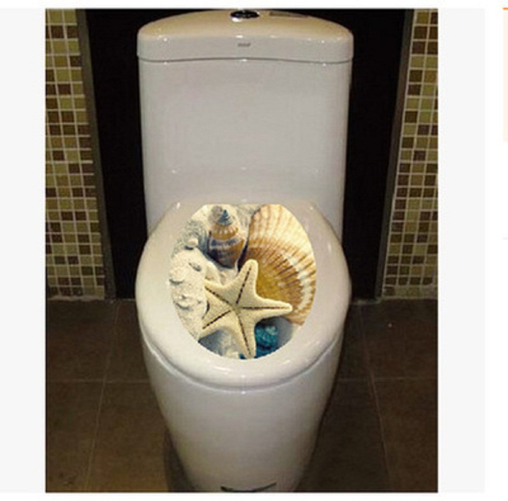 Best round toilet seat decals