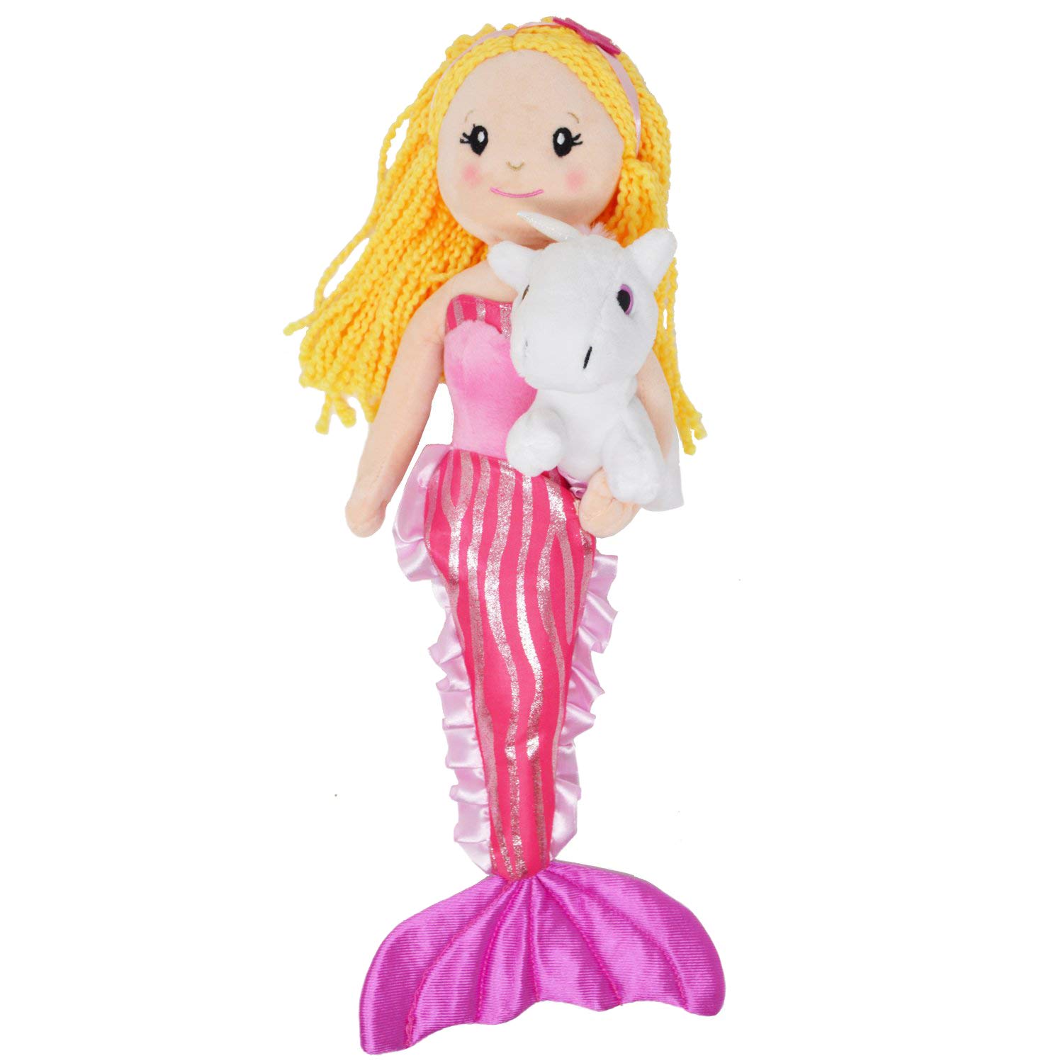 the petting zoo plush mermaid