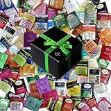 Tea Bags Sampler Assorted Flavors Of Bigelow, Twinings & Stash Teas, Packed In Luxurious Gift Box (30 Count)