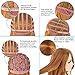MelodySusie Long Big Curly Wig for Women, 31 inches Hair Replacements Wig with Bang, Synthetic Fiber, Natural as Human Hair, for Halloween Daily Party Cosplay Costume, Wig Cap Included, Dark Brown
