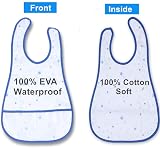 norinori Waterproof Baby Bib Feeding Adjustable Washable 0-36 Months Color1 view 6