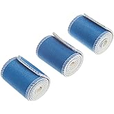 Vocro-latex Therapeutic Treatment Wrap, 4" W x 36" L, 3 Count Pack | Binder Tapelike Wrap, Elastic Stretch, Effectively Holds Moist Heat Packs, Heating Packs, Cold Packs and Ice Packs in Place.