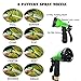 TheFitLife Flexible & Expandable Garden Hose - 25/50/75/100 Ft With Strongest Triple Core Latex & Solid Brass Fittings Free Spray Nozzle 3/4 USA Standard Kink Free Easy Storage Water Hose (75Foot)