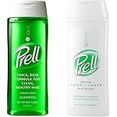 Prell 2-in-1 Shampoo & Conditioner – Classic Clean Deep Cleansing & Lightweight Conditioning for Shiny Healthy Hair | 13.5 oz