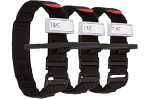 HEPHEAS Tourniquet：Emergency Tourniquets, Combat Medical Tourniquet, Hiking First Aid Kit Military Tactical Tourniquet for Bleeding Control, Life Saving Hemorrhage Control, School Training (Black,3-Pack)
