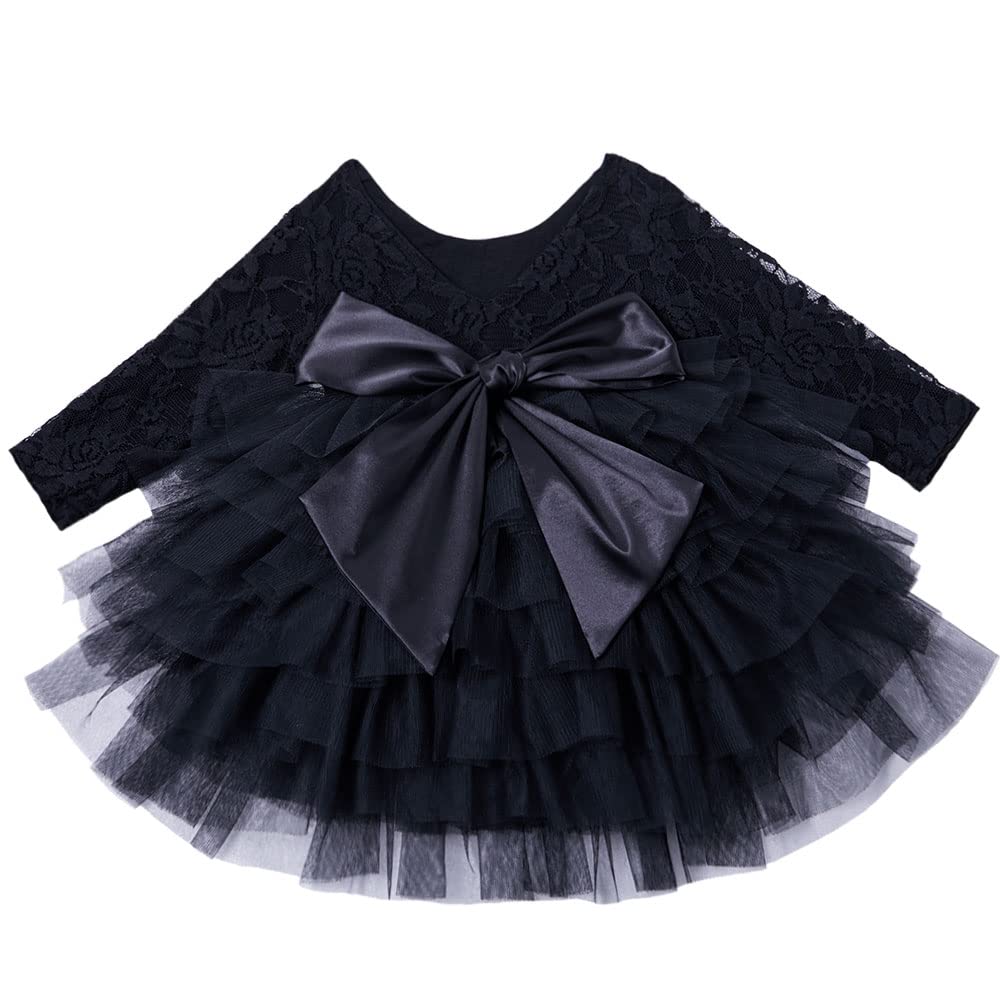 Cilucu Baby Girls Dress Toddler Kids Party Tutu