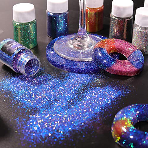 LET\'S RESIN Chameleon Fine Glitter, 132G/4.6oz Colorshift Extra Fine Glitter for Resin, Ultra Craft Glitters for Epoxy Resin, Nail Art, Slime, Epoxy Tumblers