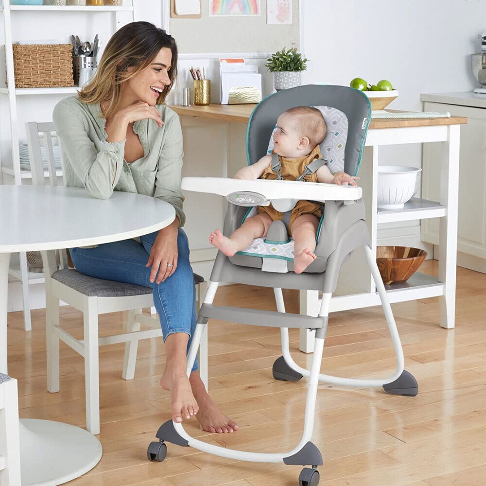 Ingenuity Trio 3-in-1 High Chair - Nash -Toddler Chair, and Booster