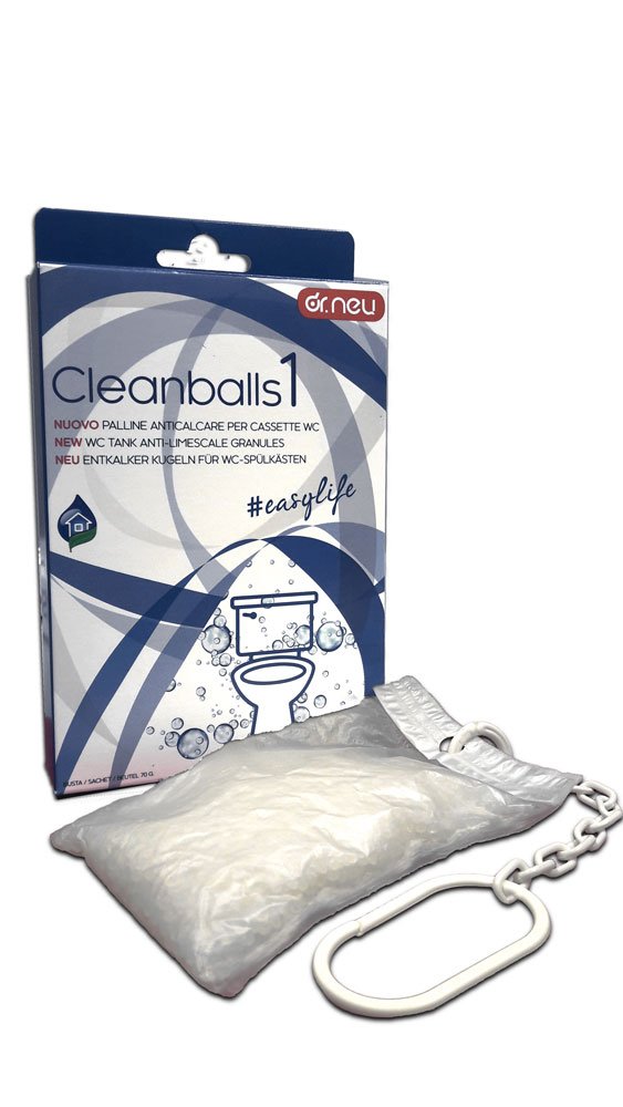 Dr. Neu Cleanballs, Innovative AntiLimescale Balls for the Toilet