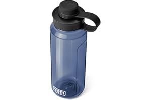YETI Yonder 1L/34 oz Water Bottle with Yonder Tether Cap, Navy